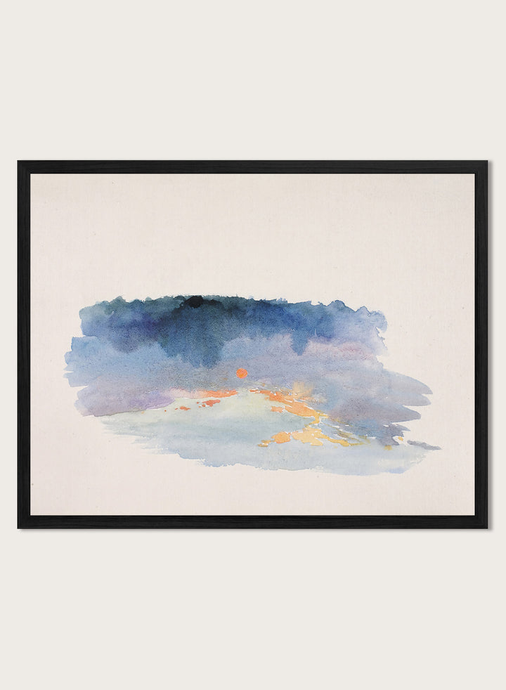 "Sunset, Oxford" Art Print