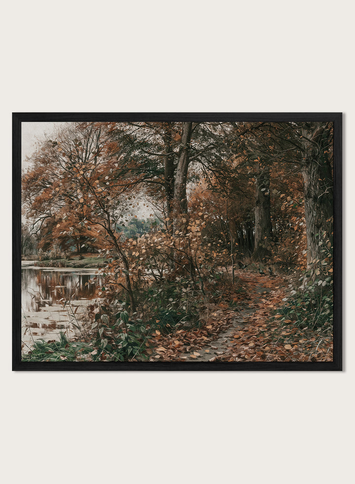 "Charlottendun Forest" Art Print