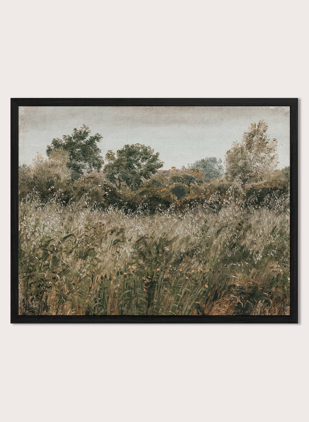 "Field of Oats near Vejby" Art Print