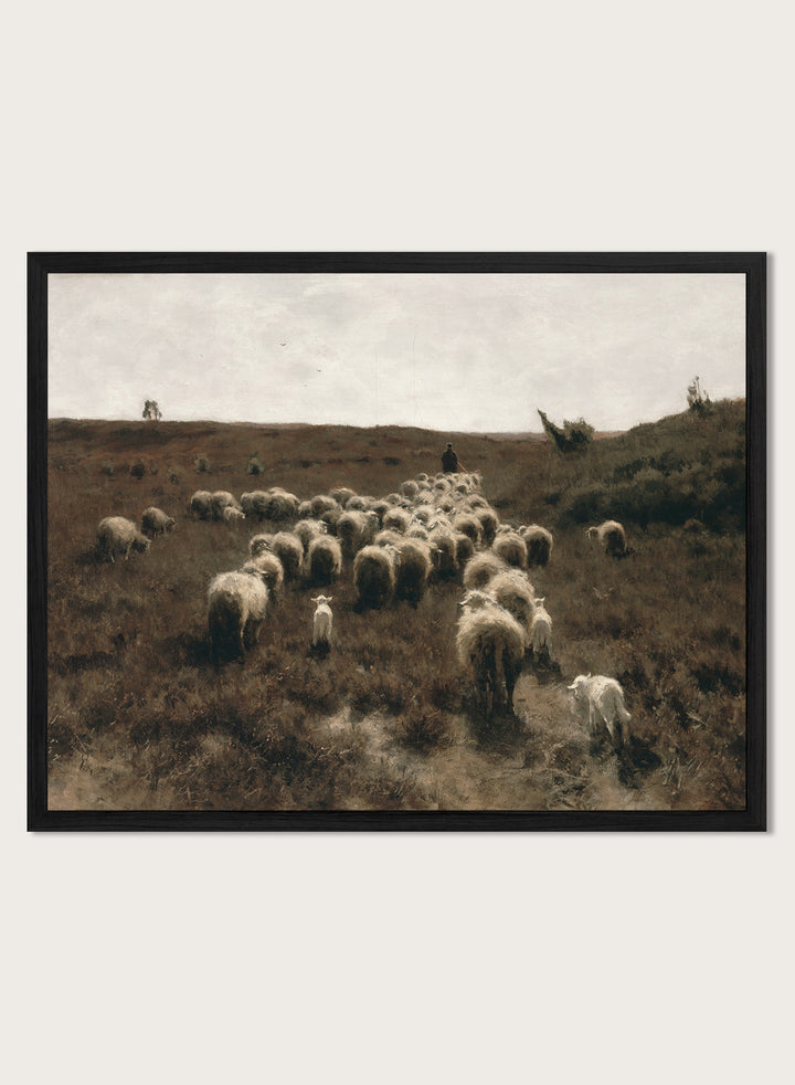 "The Return of the Flock, Laren" Art Print