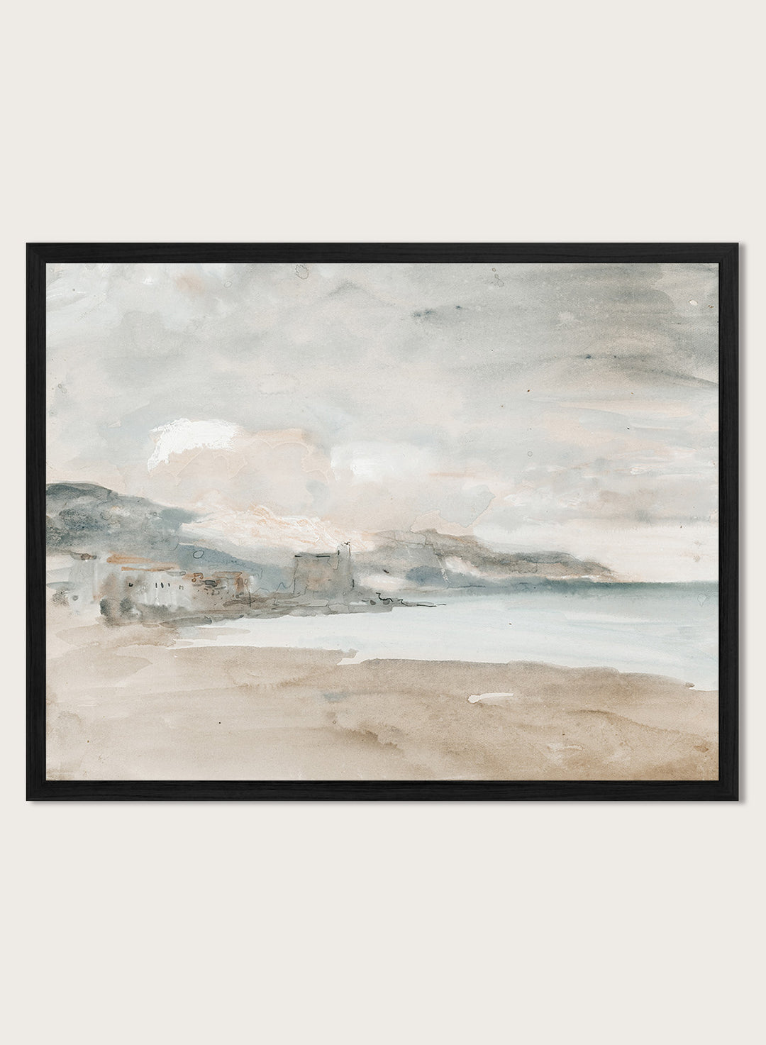 "View of Nice" Art Print