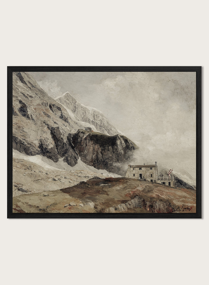 "View to the Mainzer Hütte" Art Print
