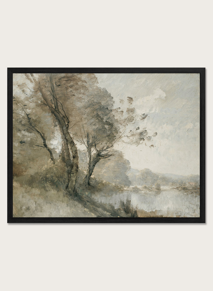 "Dam in Ruins" Art Print