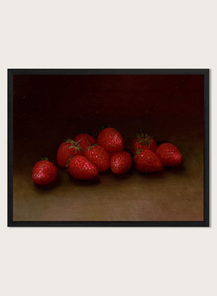 "Strawberries" Art Print