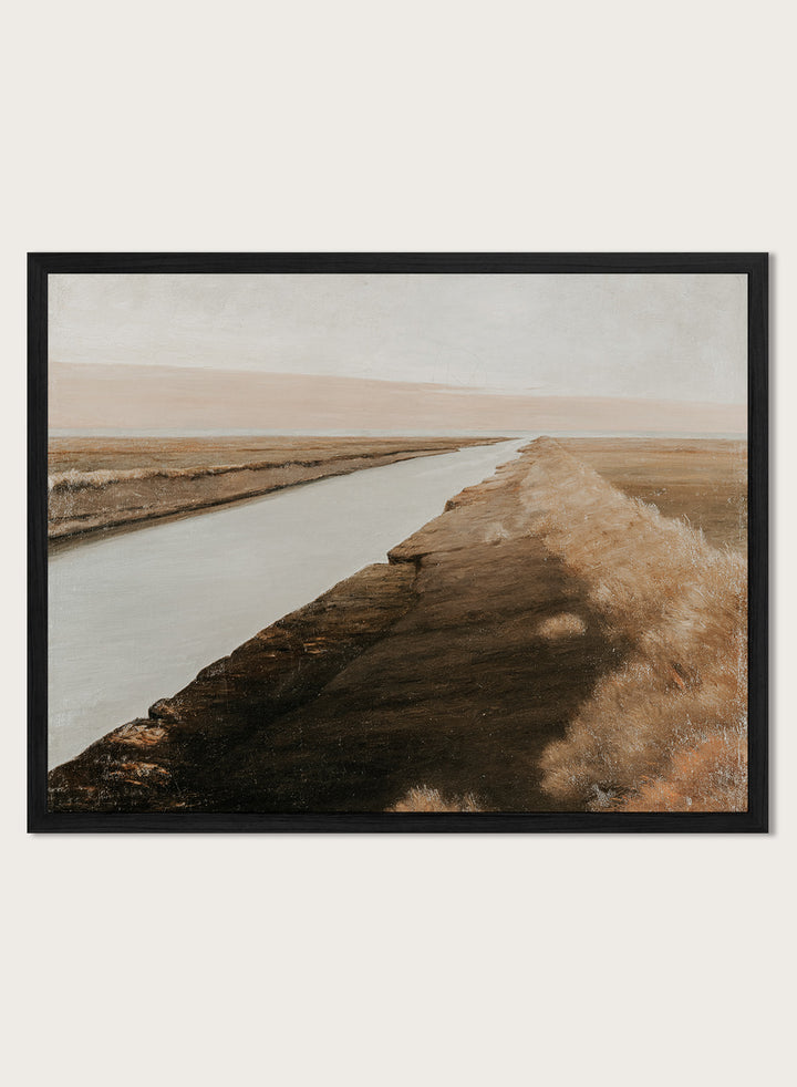 "Ribe Stream" Art Print