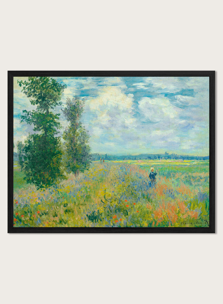Claude Monet Poppy Fields near Argenteuil 1875 Art Print