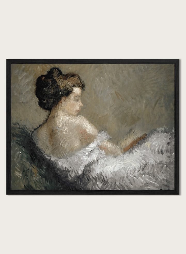 "Figure Crouching" Art Print