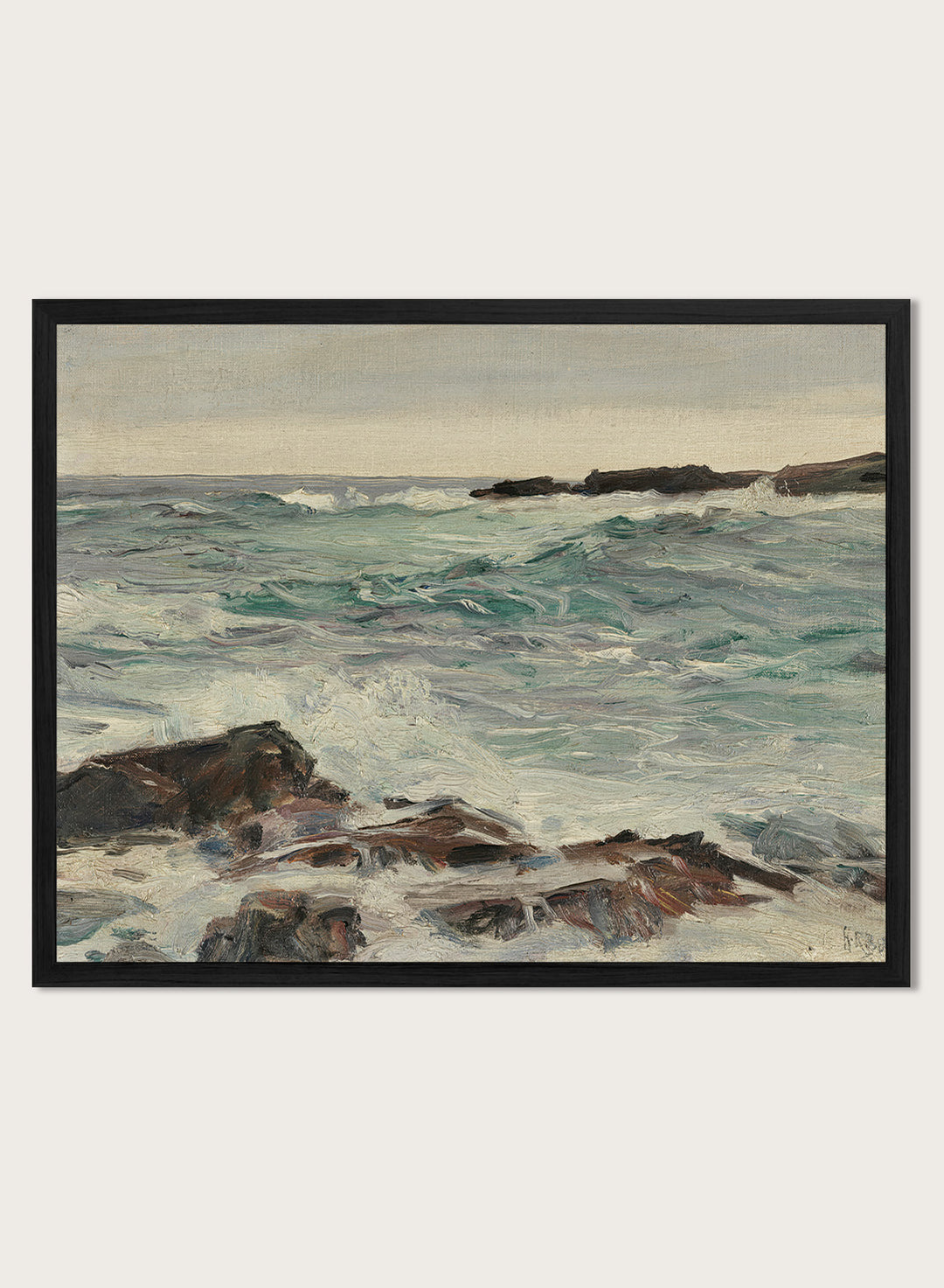 "Heavy Swells" Art Print