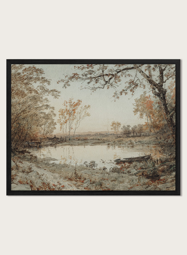 "Landscape (Hastings-on-Hudson)" Art Print