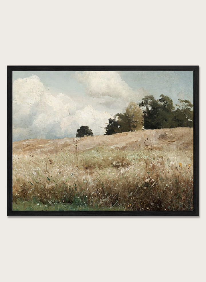 "Sädesfält, Landscape Study" Art Print