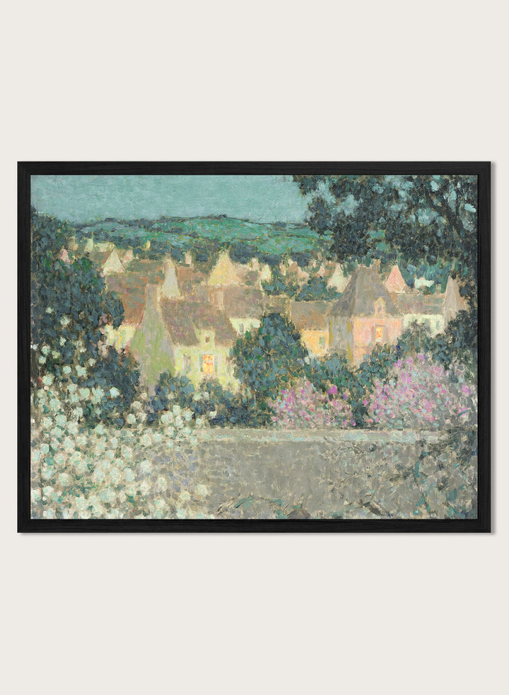 "The Rooftops, Composition" Art Print