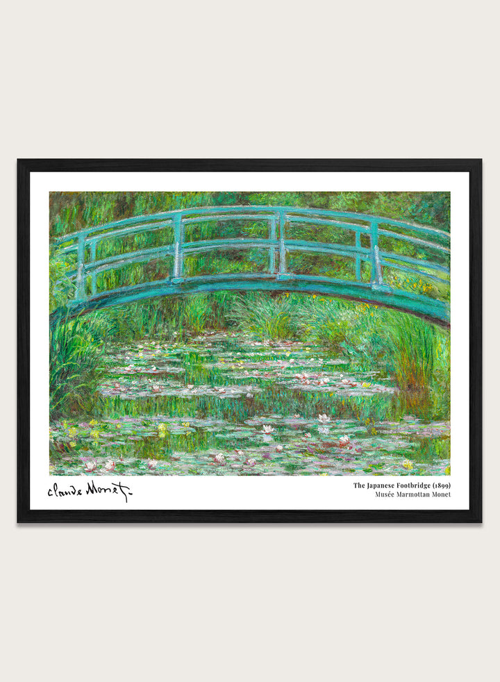 Claude Monet The Japanese Footbridge 1899 Art Print