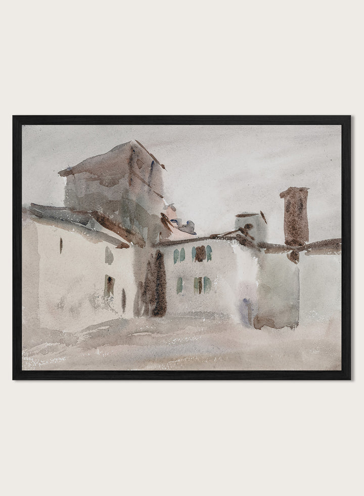 "Borgo San Lorenzo" Art Print