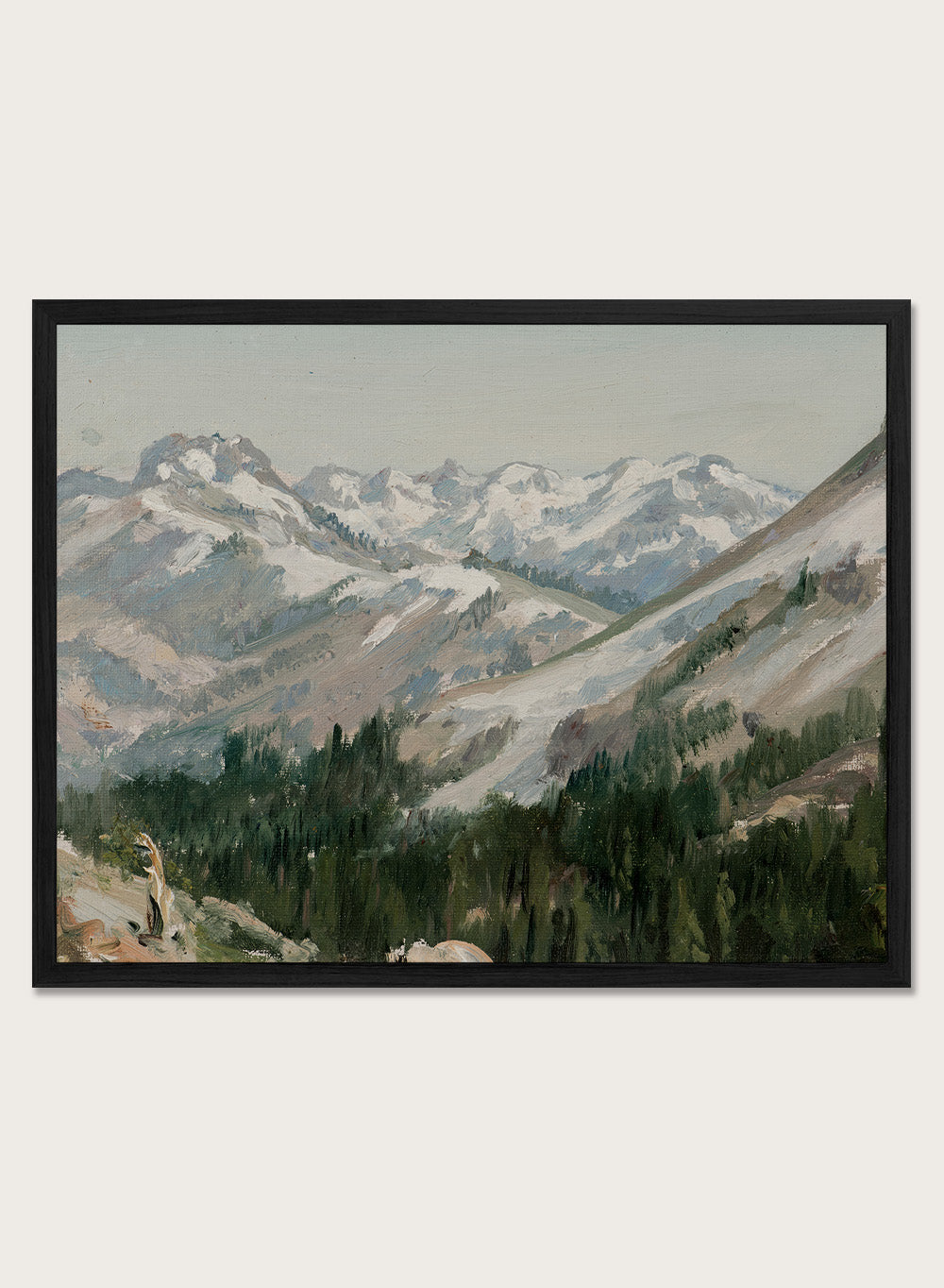 "First Snow" Art Print