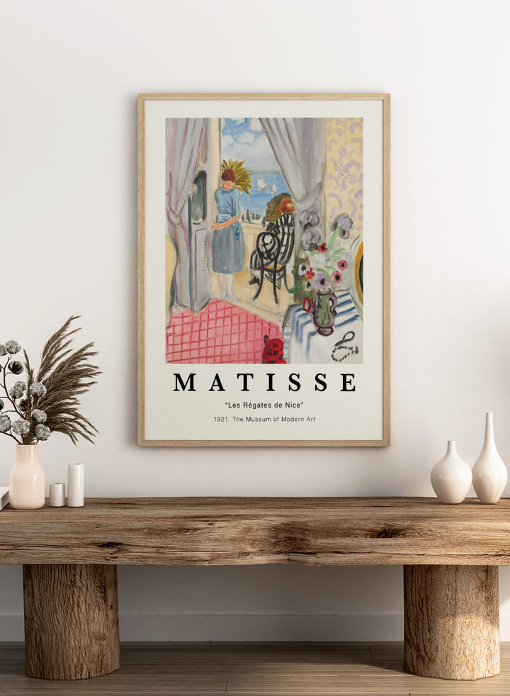 Henri Matisse The Boats In Nice Art Print