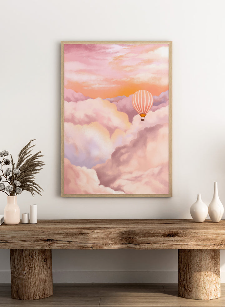 Goed Blauw - In the Clouds Art Print