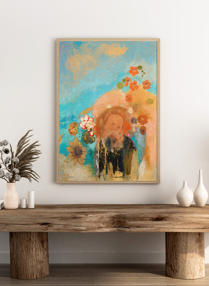 Odilon Redon Evocation of Roussel Art Print OR05