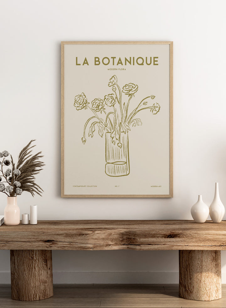 'Modern Flora 07' Aesthetic Art Print