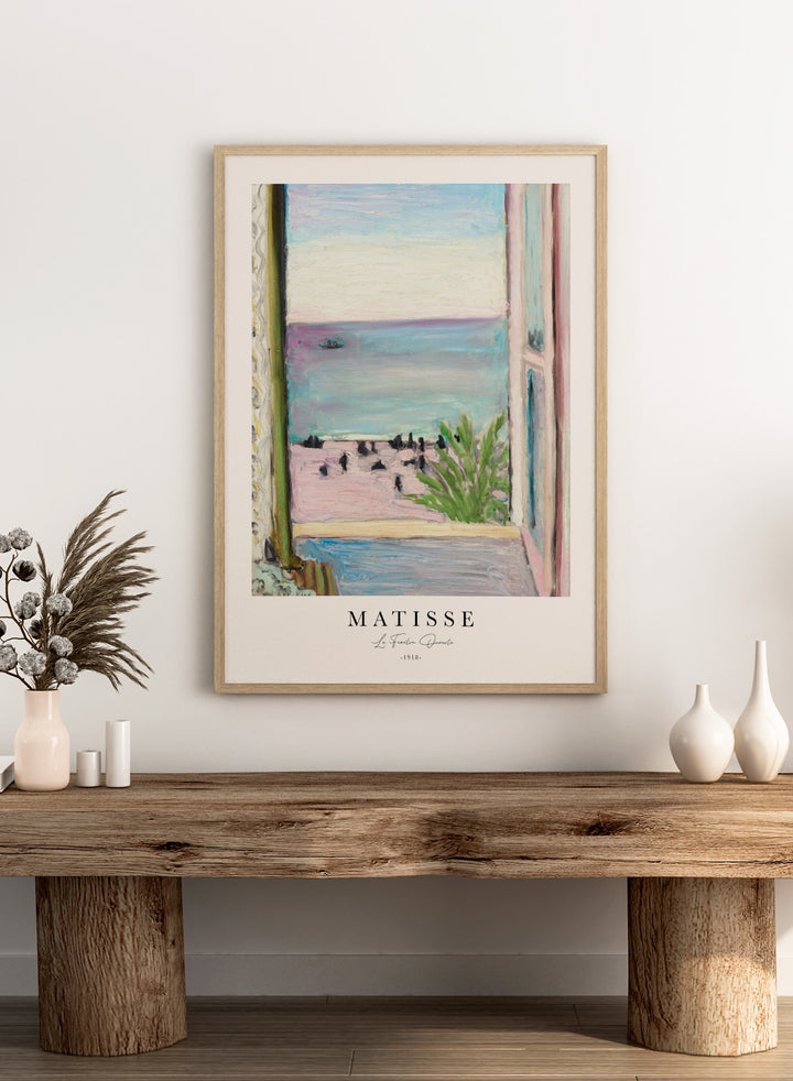 Henri Matisse The Open Window Art Print