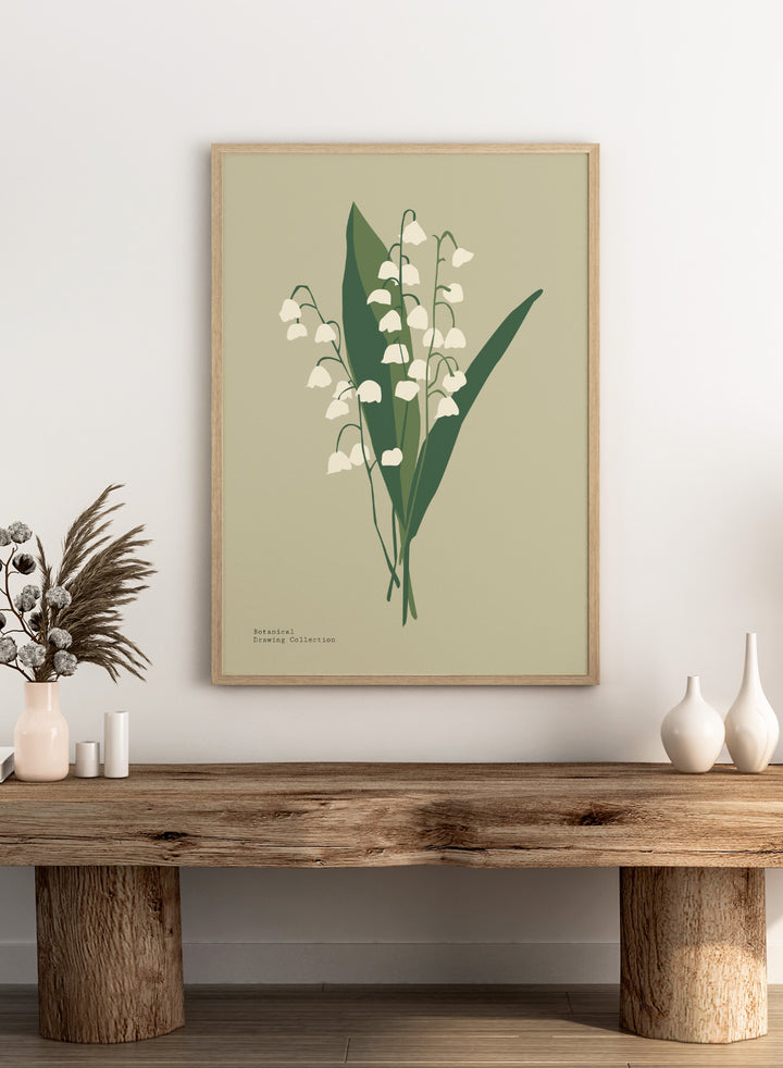 'Lily of the Valley' Aesthetic Art Print