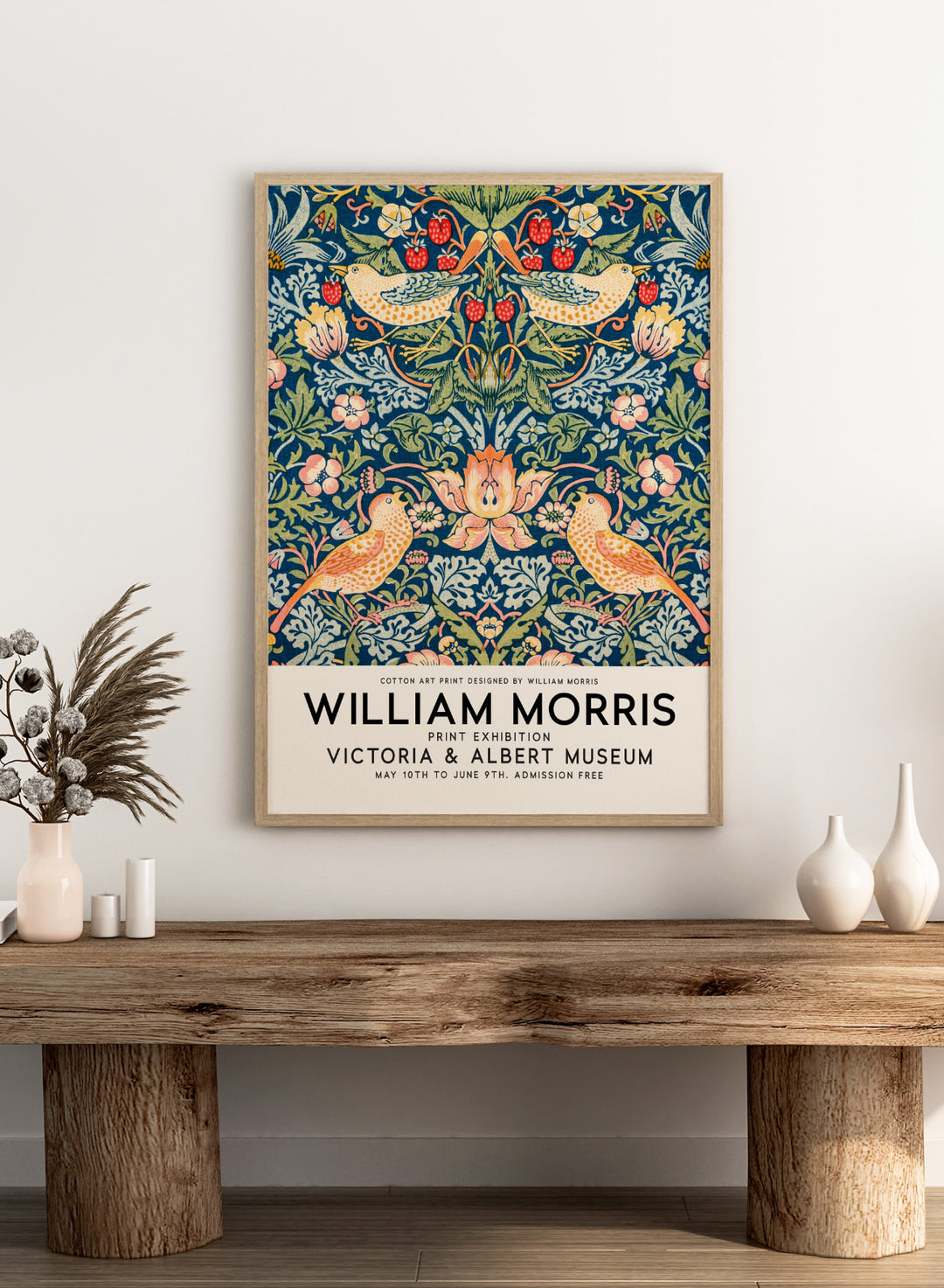 William Morris Strawberry Thief Art Print