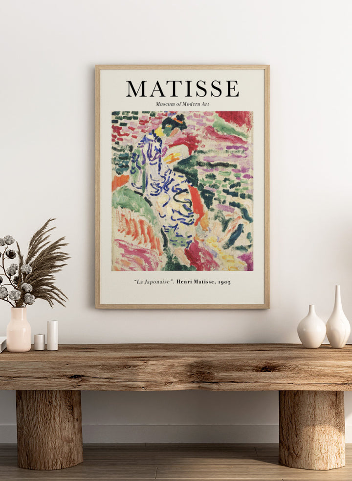 Henri Matisse - La Japonaise: Woman beside the Water Art Print