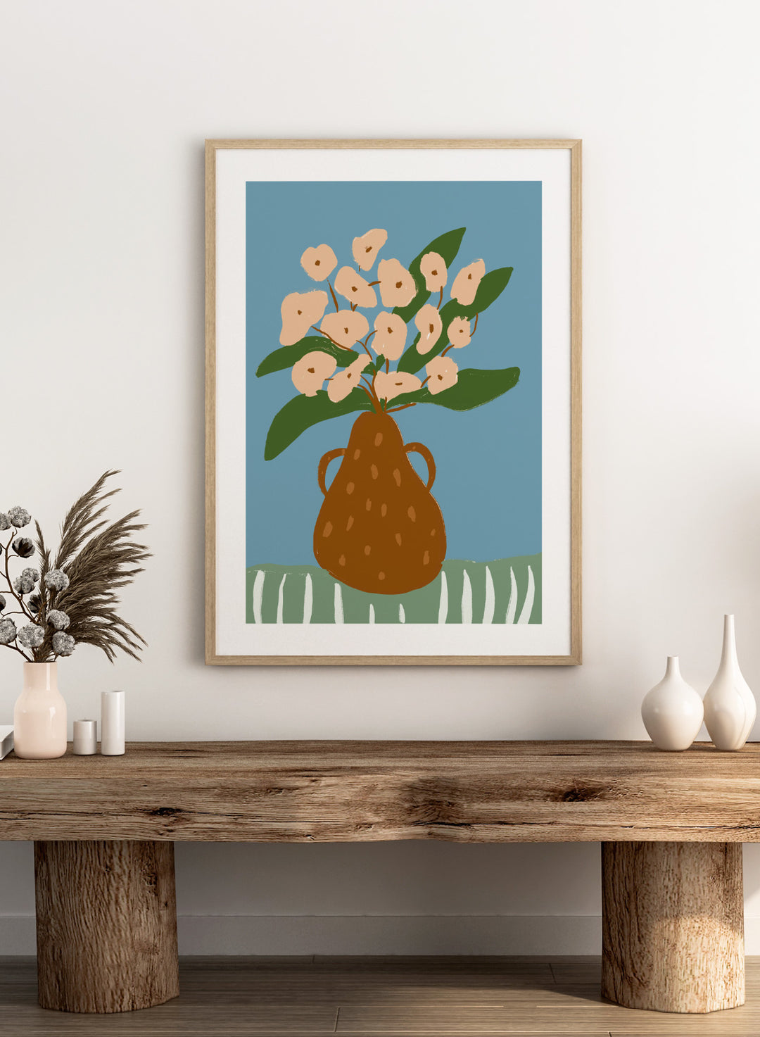 'Earthen Vase' Aesthetic Art Print