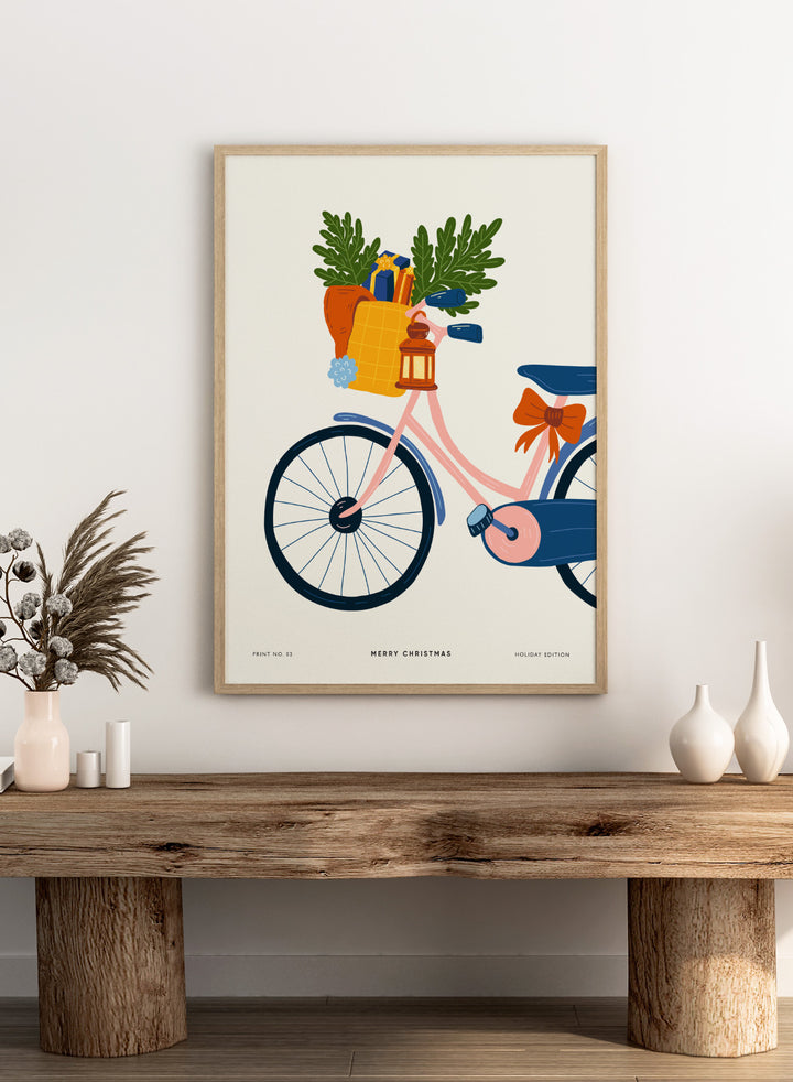 Holiday Delivery Art Print