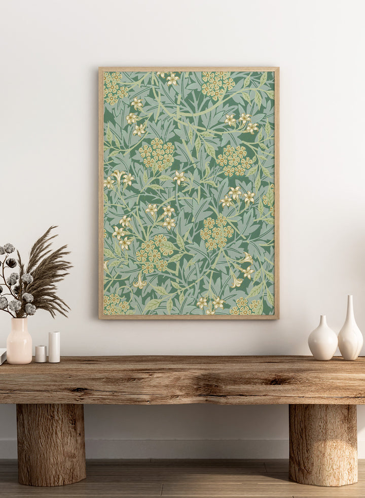 William Morris Jasmine Pattern Art Print