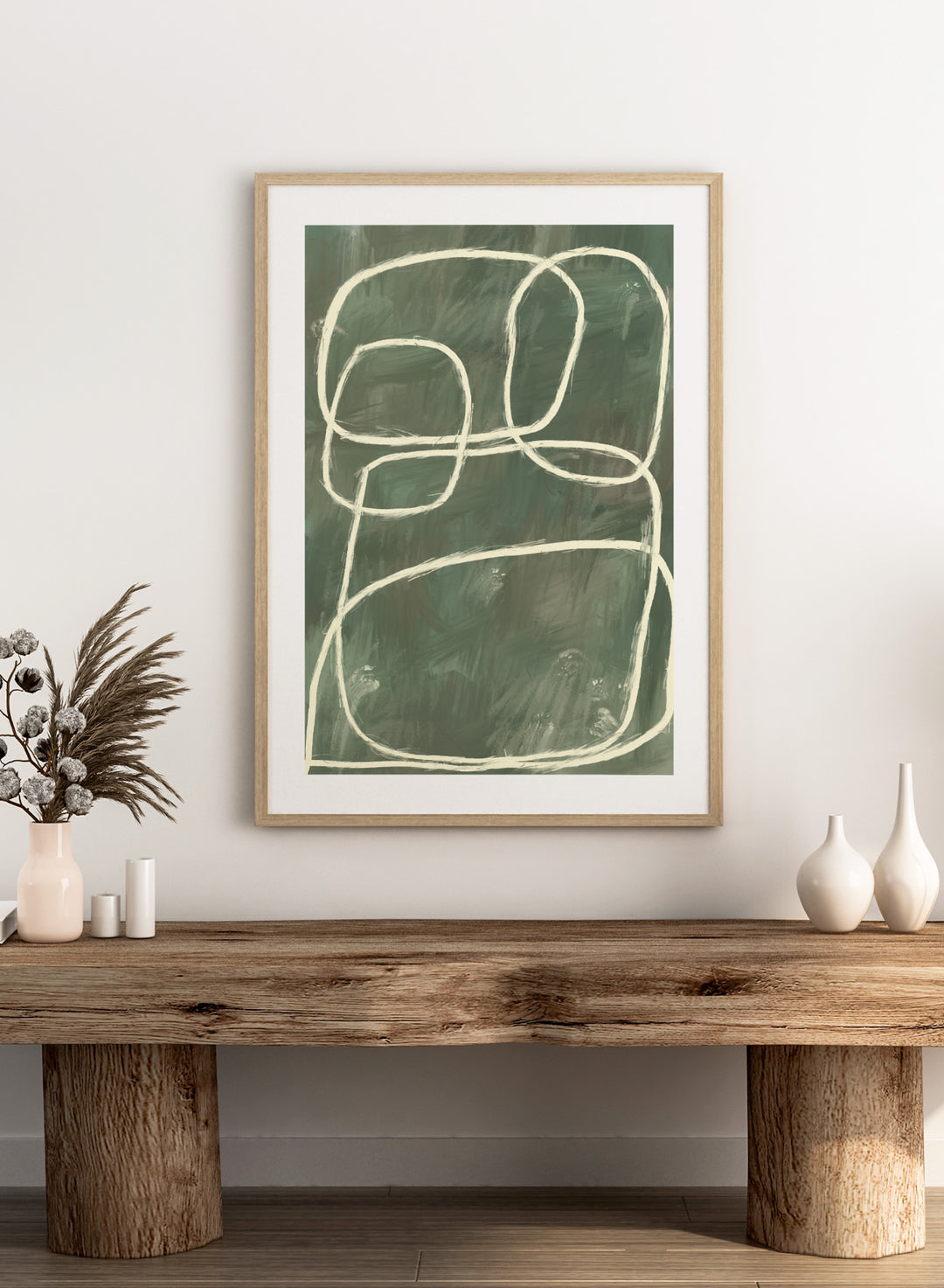 ‘Contours of Thought’ Aesthetic Art Print