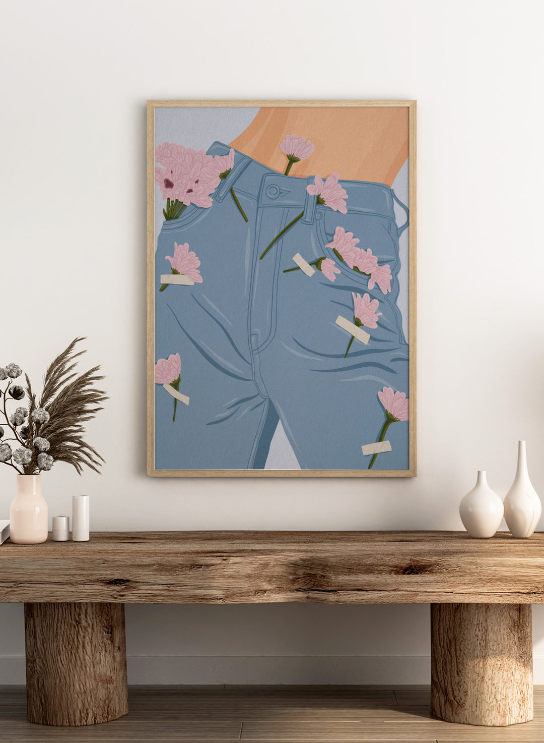 A stylized illustration of a person&