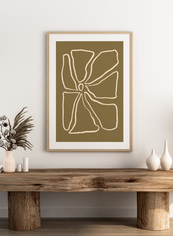 'Floral Form' Aesthetic Art Print