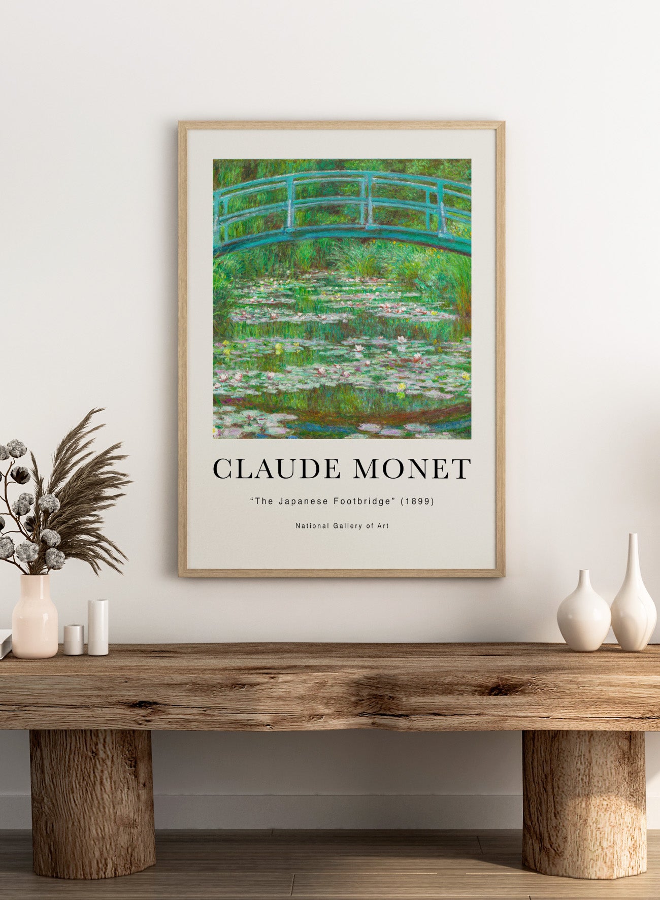 ⚮̈monet⚮̈さま専用 Claude Monet The Japanese Footbridge 1899 Vintage Poster Art Print