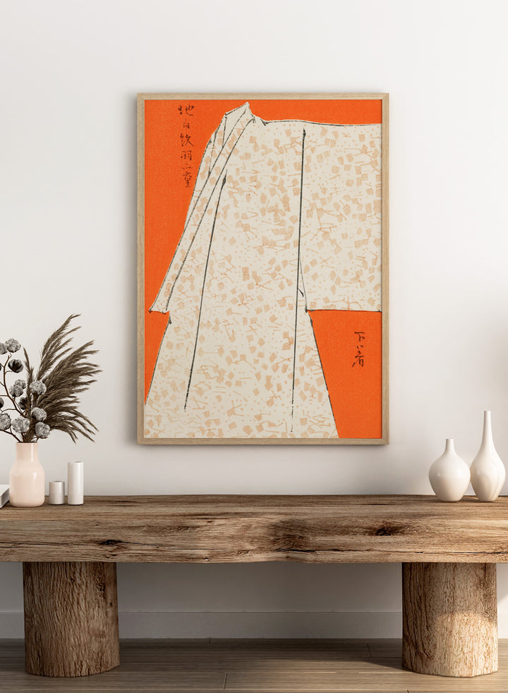Watanabe Seitei Japanese Robe Art Print