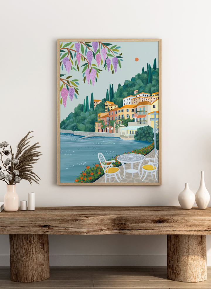 Lake Como Italy Art Print