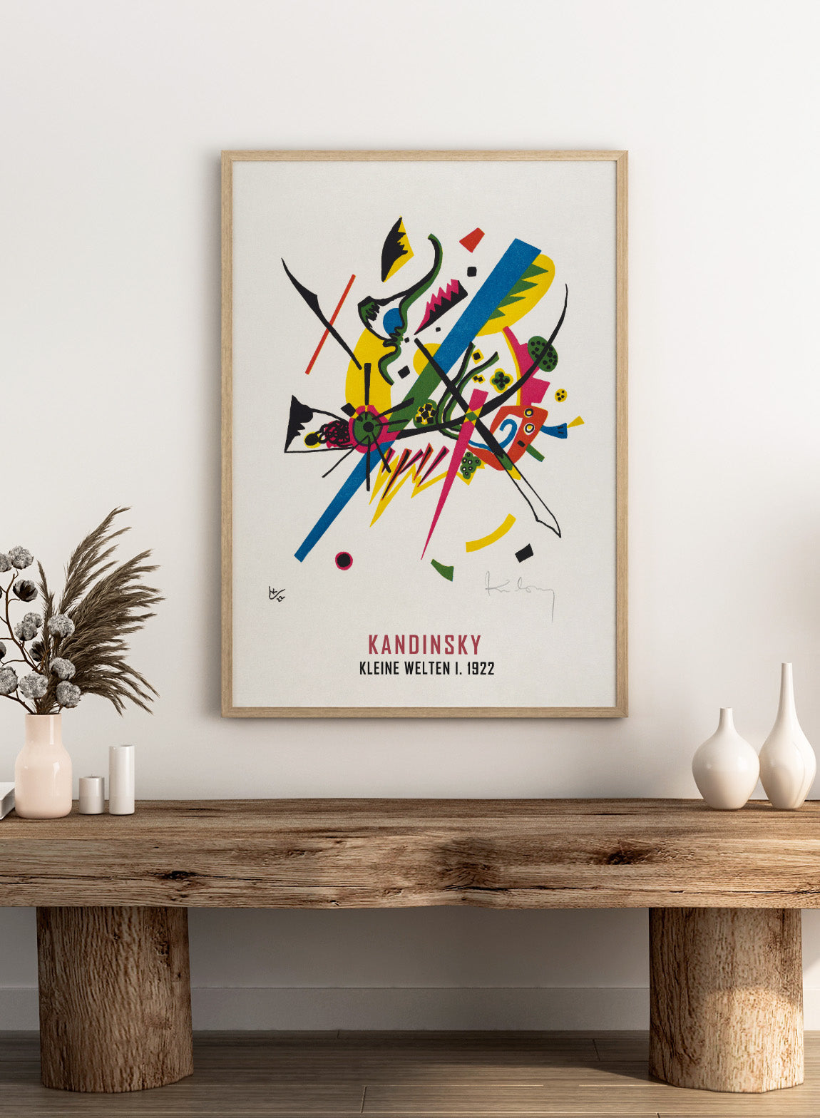 Wassily Kandinsky Small Worlds I Vintage Fine Art Print – Sugar