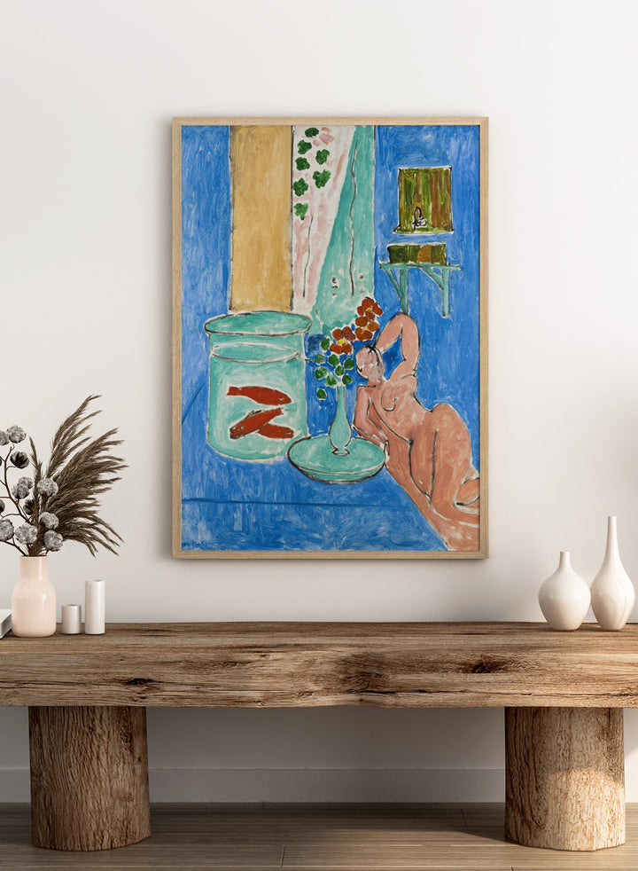 Henri Matisse Goldfish and Sculpture Art Print