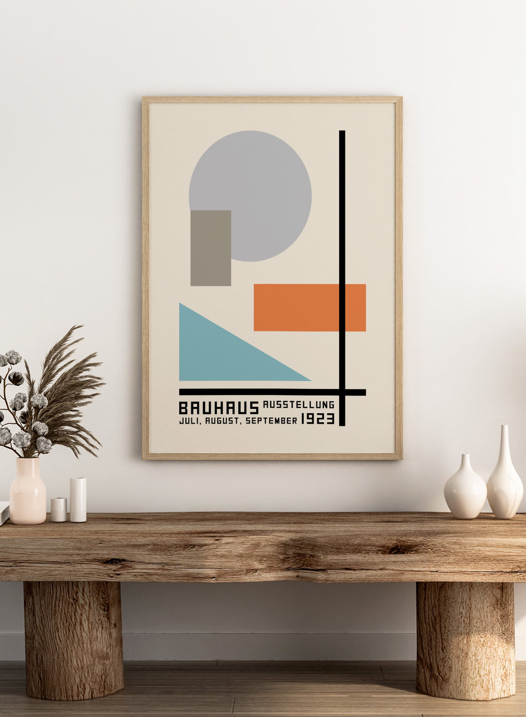Bauhaus Geometric Art Print