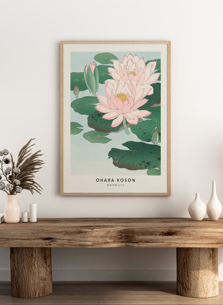 Ohara Koson "Water Lily" Art Print