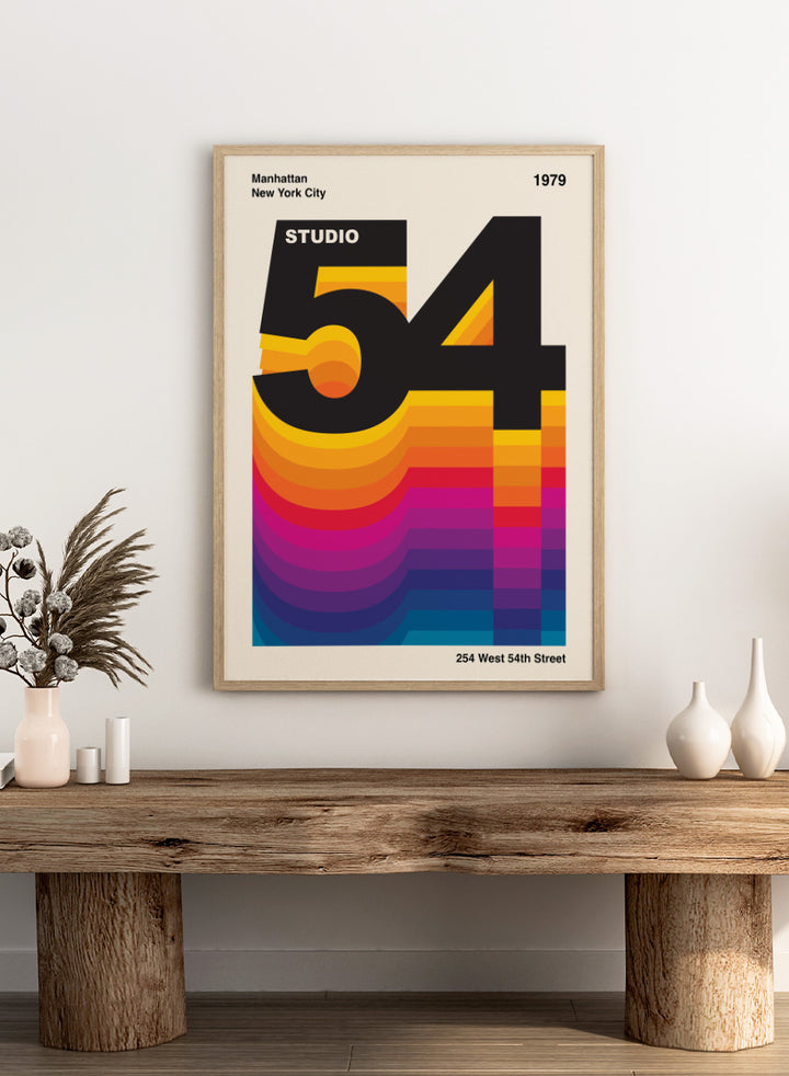 A graphic poster design for &