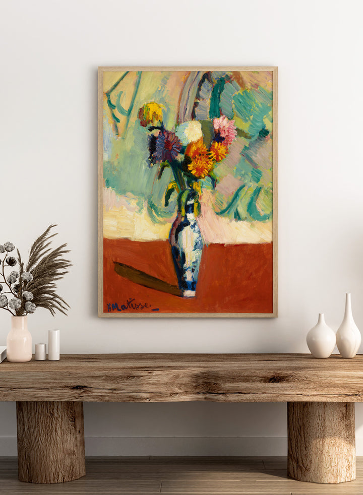 Henri Matisse Bouquet, Vase Chinois Art Print