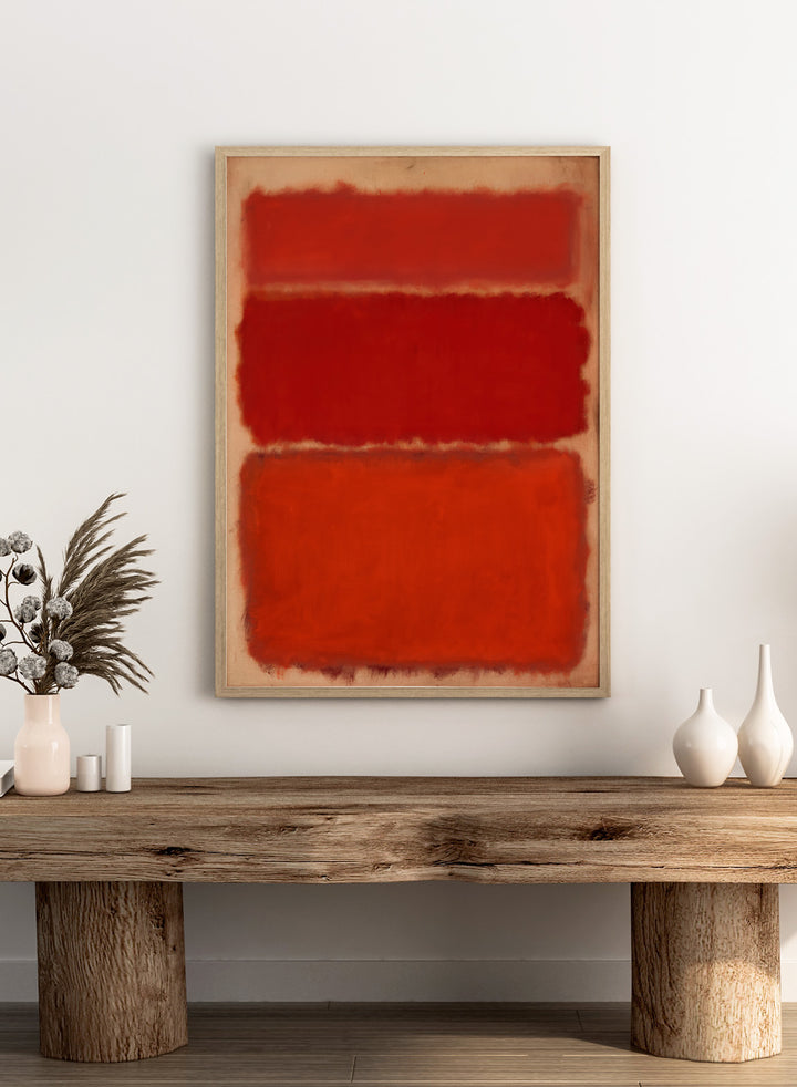 Mark Rothko Untitled (Shades of Red) Art Print