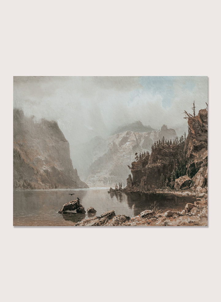 "Western Landscape" Art Print