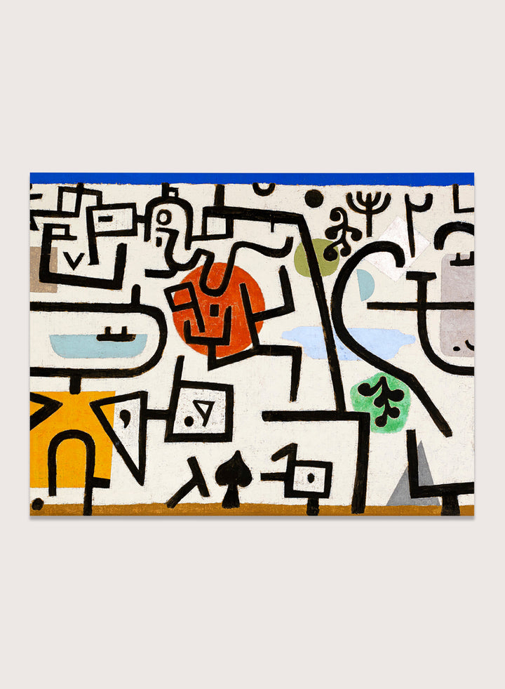 Paul Klee Rich Port (A Travel Picture) 1938 Art Print