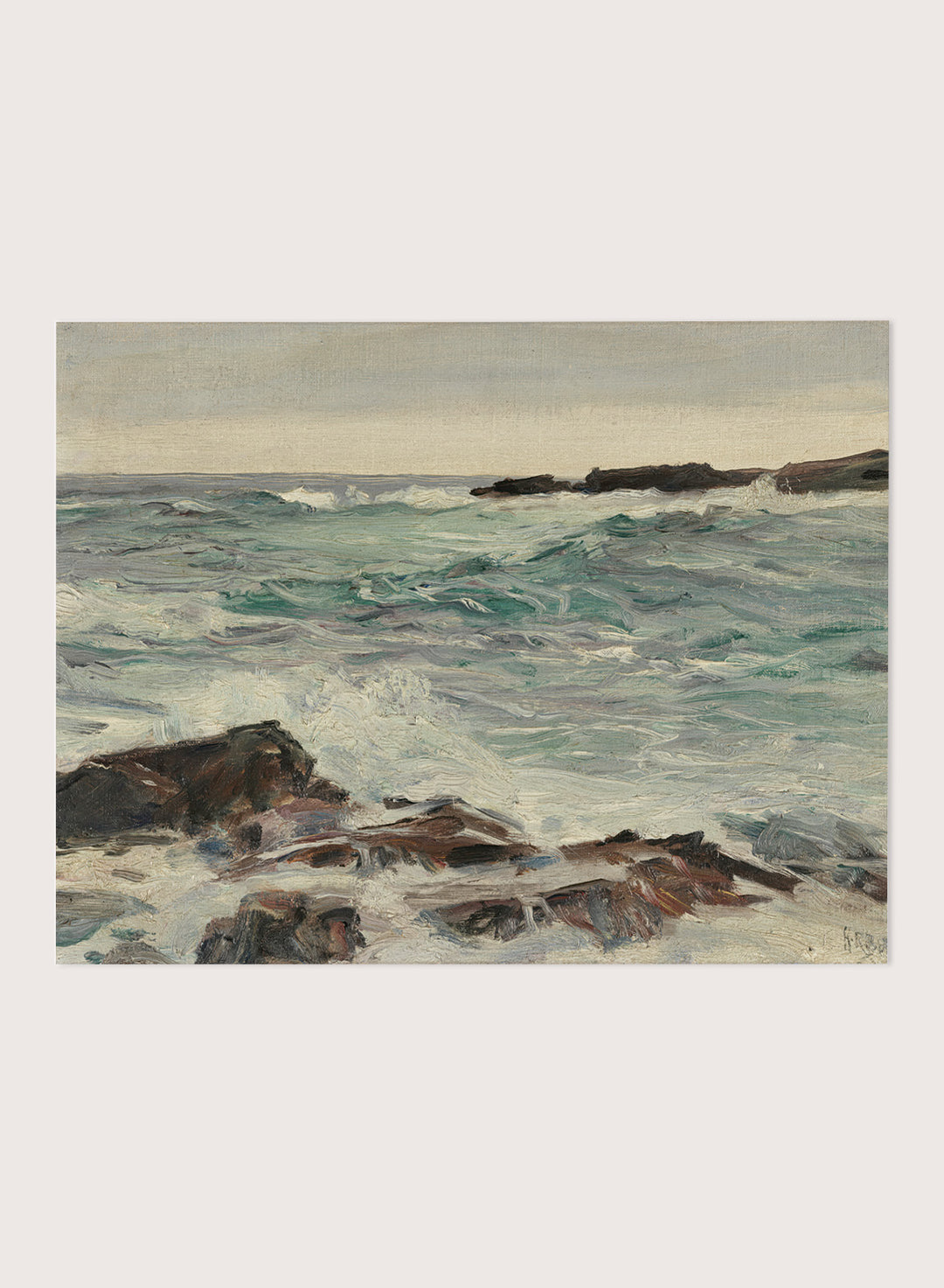 "Heavy Swells" Art Print