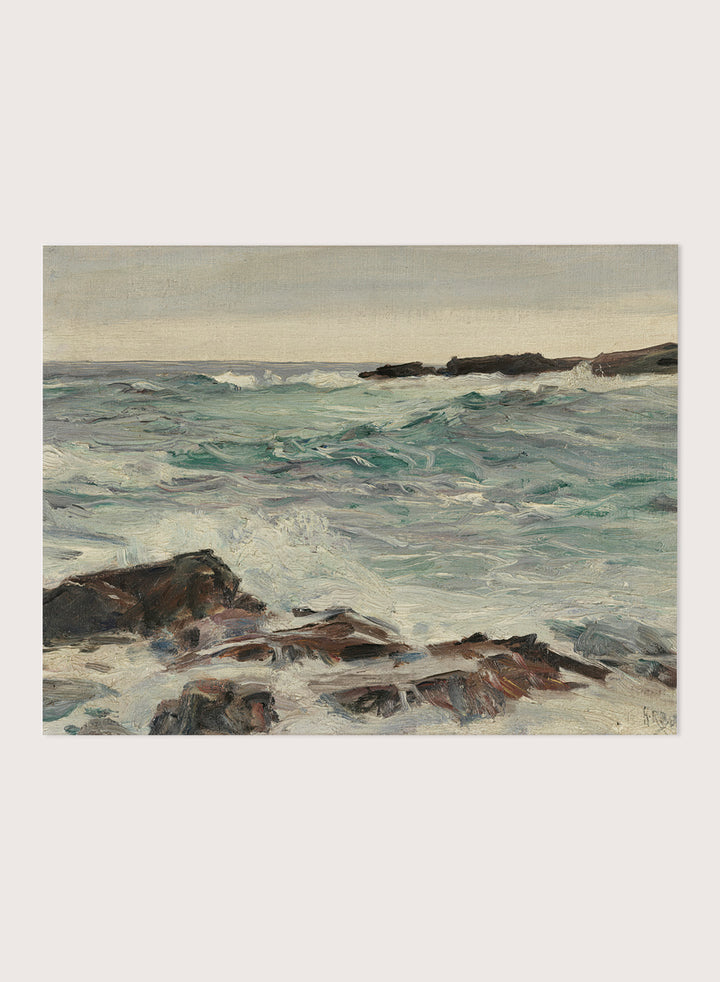 "Heavy Swells" Art Print
