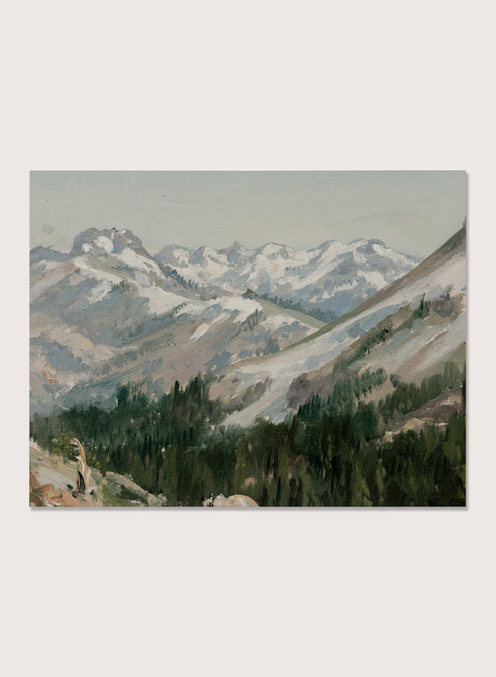 "First Snow" Art Print