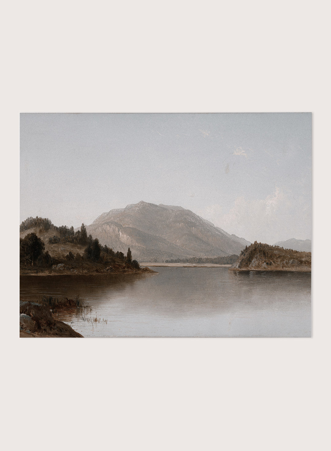 "Bear Mountain and Iona Island on the Hudson River" Art Print