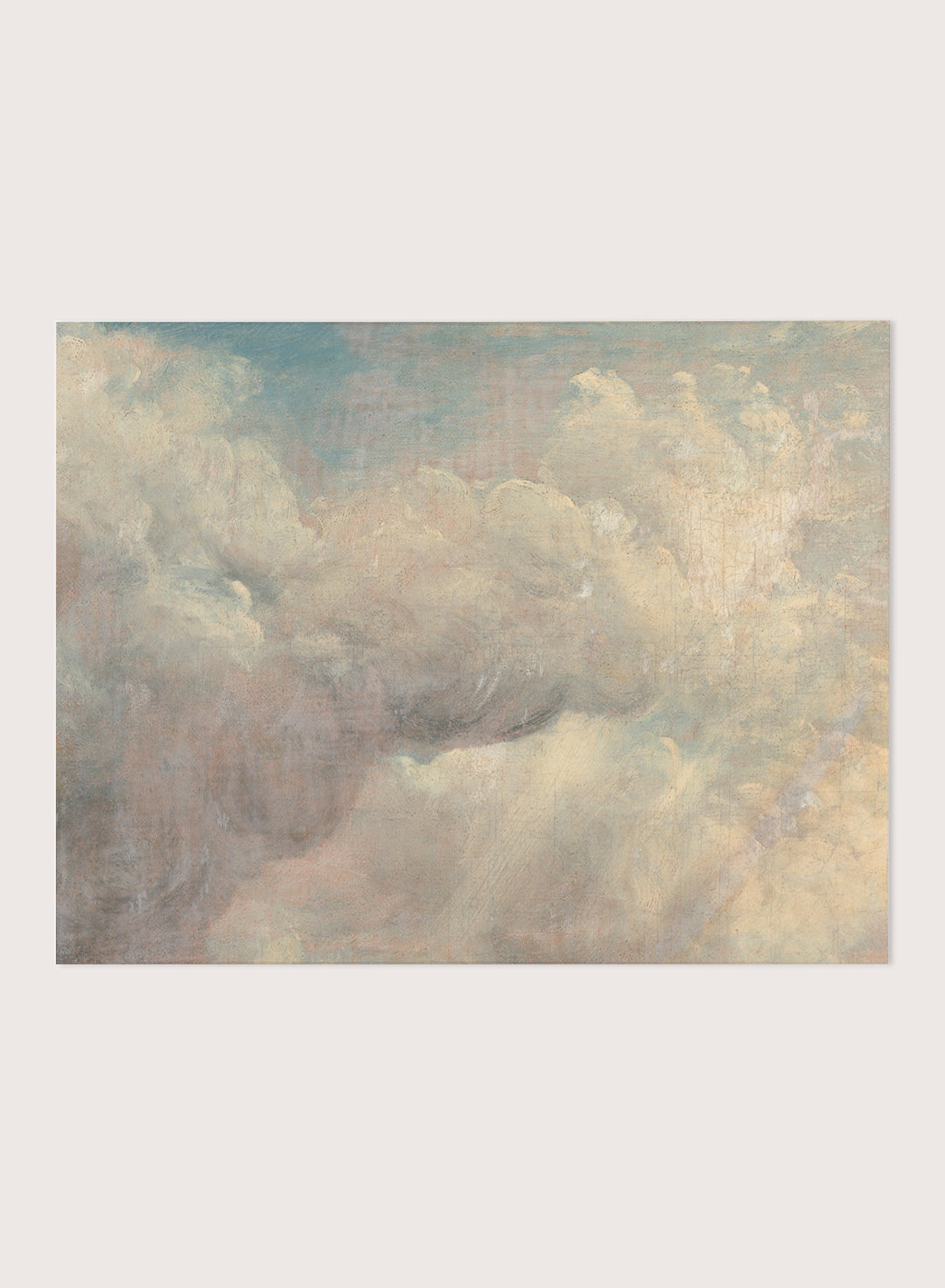 "Cloud Study" Art Print