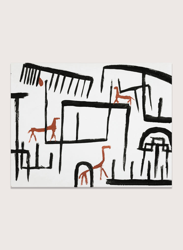 Paul Klee Animals in an Enclosure 1938 Art Print